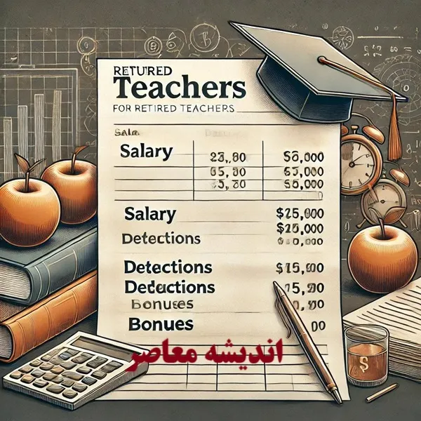 فیش حقوقی بازنشستگان آموزش و پرورش