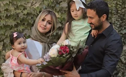 قاب خانوادگی شاهرخ استخری در شب یلدا+ عکس | رصد روز