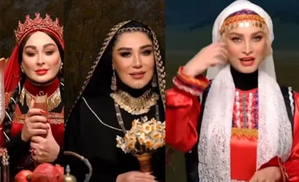 ویدیویی از اجرای جالب بازیگران خانم به مناسبت یلدا | رصد روز