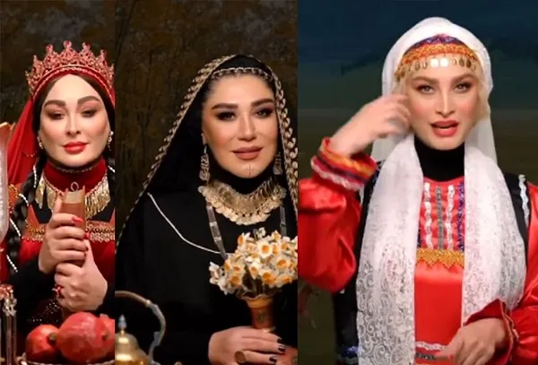 ویدیویی از اجرای جالب بازیگران خانم به مناسبت یلدا | رصد روز