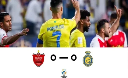 خلاصه بازی پرسپولیس و النصر دیشب|نخستین ۰-۰ پرسپولیس و النصر در یک برخورد تنگاتنگ و شانس‌های ضایع