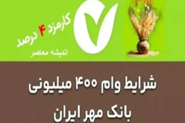 محاسبه قسط وام بانک مهر ایران/ارتقای سرعت پرداخت وام های جذاب بانک مهر ایران تا عید