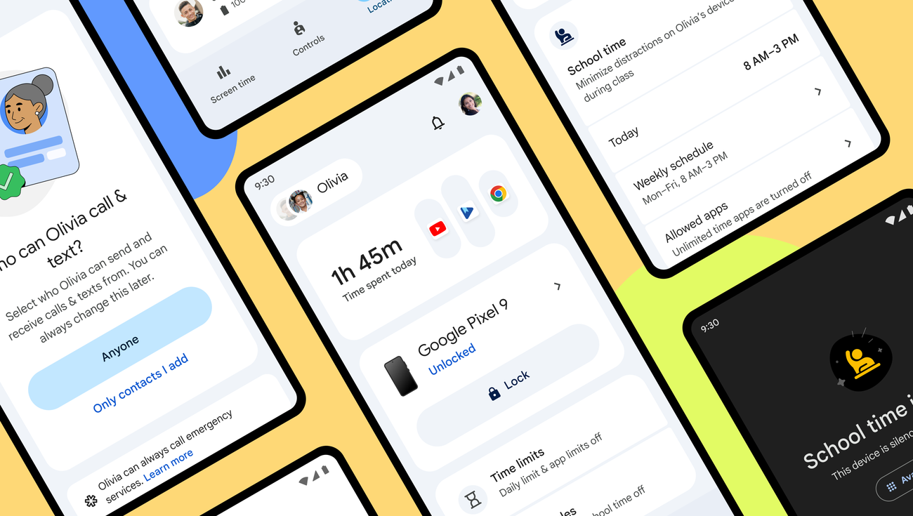 پیوند خانواده ، زمان مدرسه را در Android طراحی و گسترش می دهد