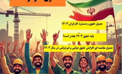 با رای این هفت نفر دستمزد کارگران نهائی می شود + آخرین خبر از جزییات افزایش حقوق 1404