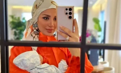 مینا مختاری با این عکس استایل جذابش را به رخ کشید