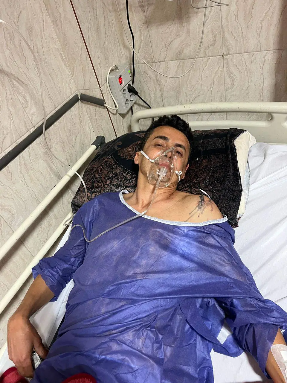 بازیکن اسبق آبی پوش کارش به بیمارستان کشید+ عکس