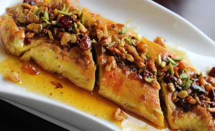 خاگینه تبریزی؛ دسر سنتی خوشمزه برای مجالس و دورهمی‌ها + ویدیو