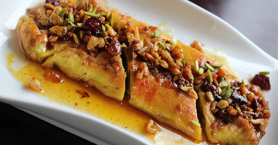خاگینه تبریزی؛ دسر سنتی خوشمزه برای مجالس و دورهمی‌ها + ویدیو