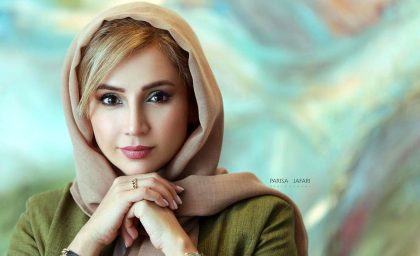 عکسی از شبنم قلی خانی در فضایی دل انگیز و رویایی
