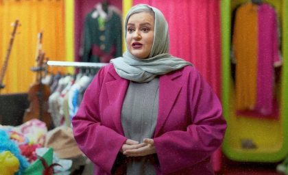 آرایش غلیظ خانم بازیگر + تصویر