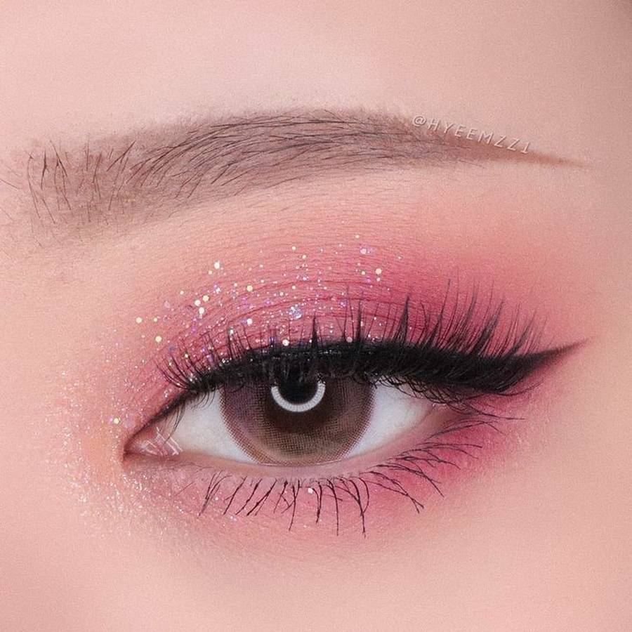 آموزش سایه کره‌ای دخترانه زیبا + فیلم