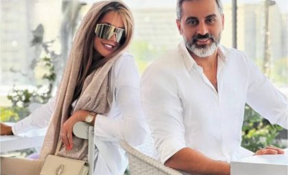 استایل جذاب علیرام نورایی و همسرش در کنسرت ناصر زینعلی