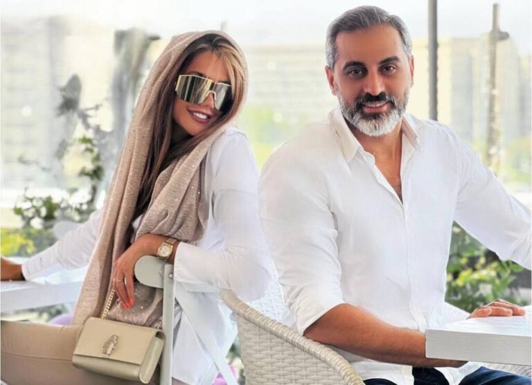 استایل جذاب علیرام نورایی و همسرش در کنسرت ناصر زینعلی