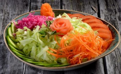 ایده جذاب برای تزیین سالاد فصل + فیلم