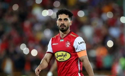 جای خالی کاپیتان پرسپولیس در دیدار استقلال خوزستان