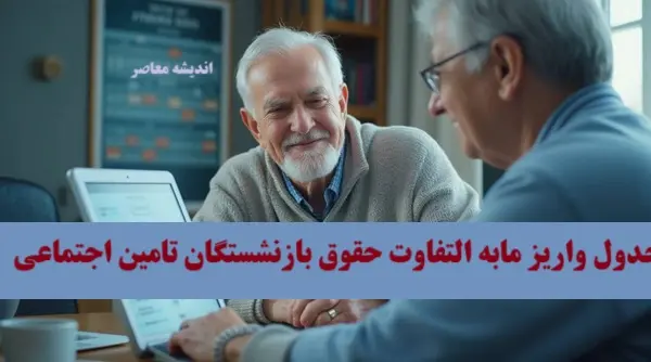 معوقات ۷ ماهه بازنشستگان تامین اجتماعی در این تاریخ به حساب بازنشستگان واریز می شود