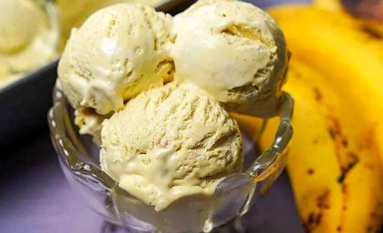 روش تهیه بستنی خانگی سالم و آسان با طعم موز