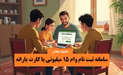 سامانه ثبت نام وام ۱۵ میلیونی با کارت یارانه+ ورود به Www refahi ir ثبت نام وام یارانه بگیران