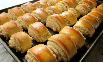 طرز تهیه شیرینی ایروان با کره و گردو + ویدیو