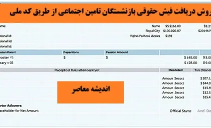 روش دریافت فیش حقوقی بازنشستگان تامین اجتماعی از طریق کد ملی| از eservices.tamin.ir فیش حقوقی بازنشستگان تامین اجتماعی تا استعلام صدور حکم تامین اجتماعی