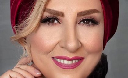 مرجانه گلچین و ژست متفاوتش