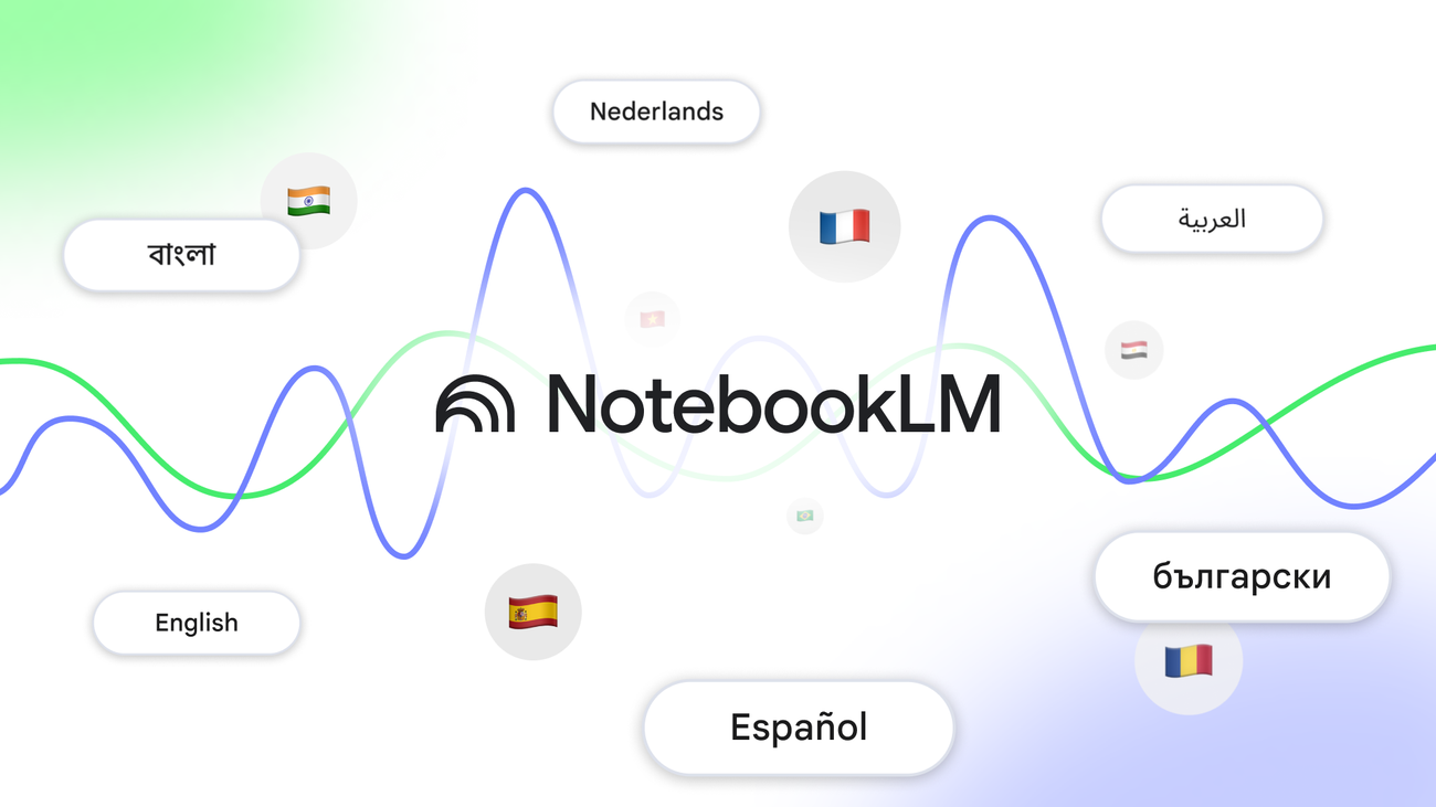 نمای کلی Notebooklm Google بیش از 50 زبان اضافه می کند