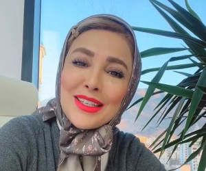 ژیلا صادقی با استایلی خاص در اکران «صیاد»