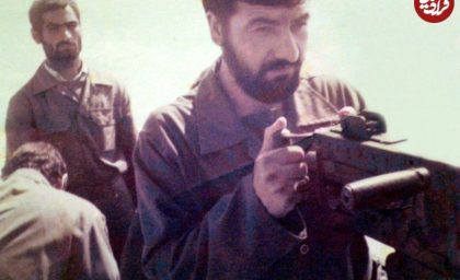 عکس شجاعانه سردار محسن رضایی در جبهه های جنگ+عکس