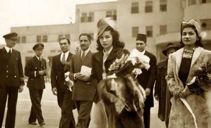 عکس زیبا و خیره کننده مکله مصر قبل از جدایی از همسرش محمدرضا شاه پهلوی+ عکس