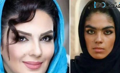 سلفی عاشقانه خانوم بازیگر در حال بوسیدن همسرش لو رفت+ عکس