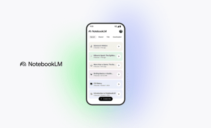 Google برنامه رسمی Notebooklm را راه اندازی می کند