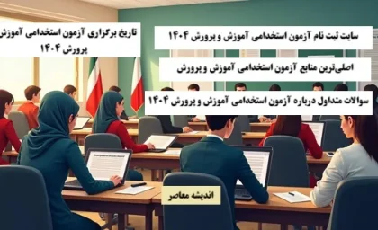 سایت ثبت نام آزمون استخدامی آموزش و پرورش ۱۴۰۴| از زمان ثبت نام آزمون استخدامی آموزش و پرورش ۱۴۰۴ و مهلت ثبت نام آزمون استخدامی آموزش و پرورش ۱۴۰۳ تا منابع آزمون استخدامی آموزش و پرورش ۱۴۰۴+ دانلود سوالات استخدامی آموزش و پرورش