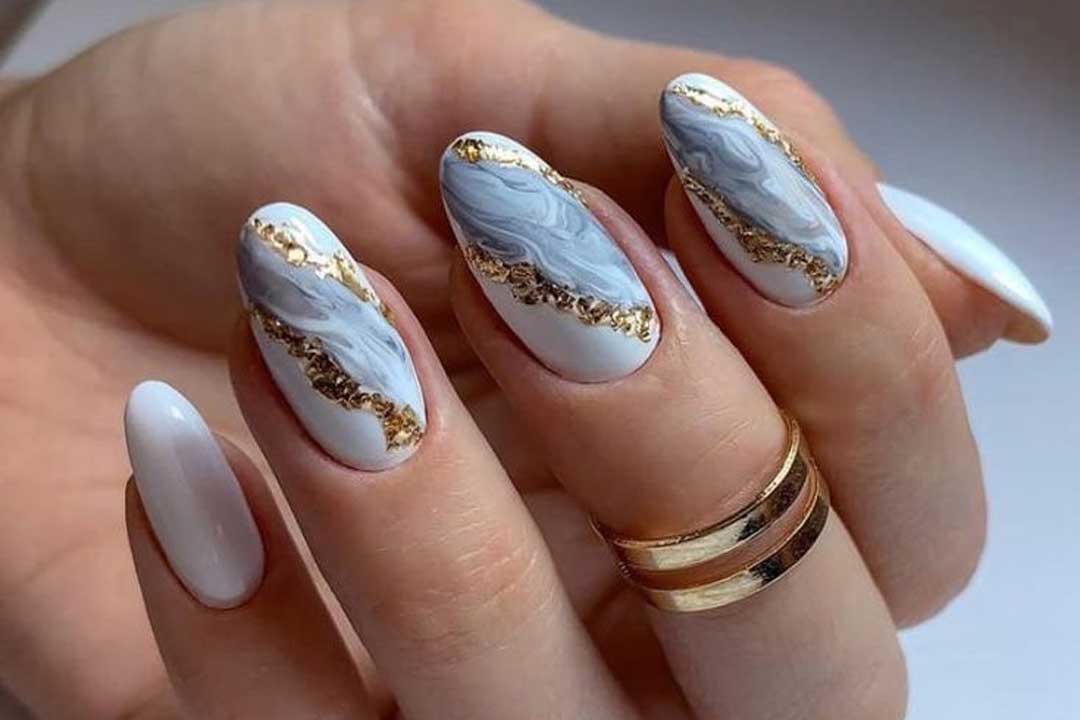 آموزش طرح ناخن ماربل زیبا و شیک + فیلم