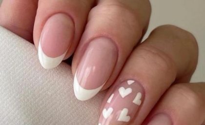 آموزش فرنچ ناخن بهاری شیک دخترانه + فیلم