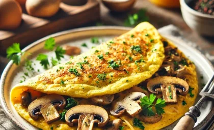 املت قارچ؛ صبحانه‌ای مقوی و سریع برای روزهای پرانرژی