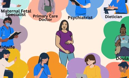 ایجاد یک تیم مراقبت حاملگی-Postpartum پشتیبان