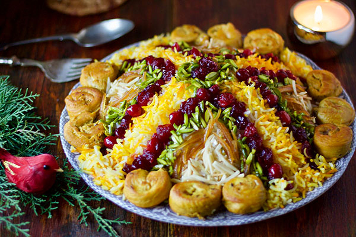 ایده سرو برنج و خورشت +فیلم