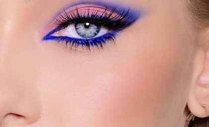با این خط چشم رنگی زیبایی چشمان خود را چند برابر کنید + فیلم