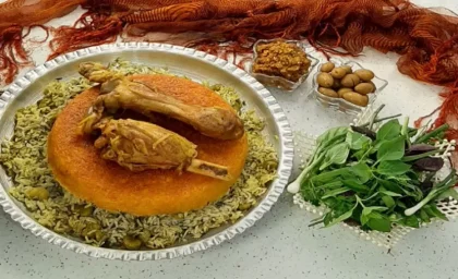 با ته‌چین ماهیچه مجلسی، کدبانوی مجالس میشی+فیلم