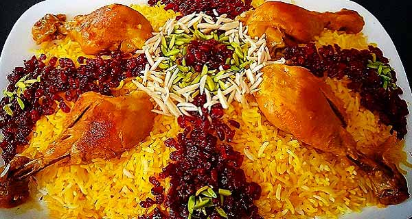 برای وقتهایی که مهمون سرزده داری، این زرشک پلو رو بپز+فیلم