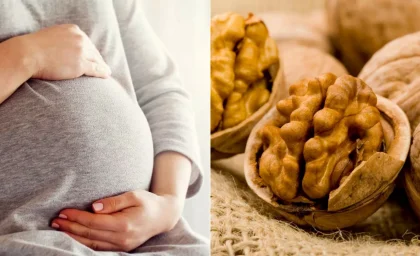 تأثیر شگفت‌انگیز مصرف روزانه گردو در دوران بارداری