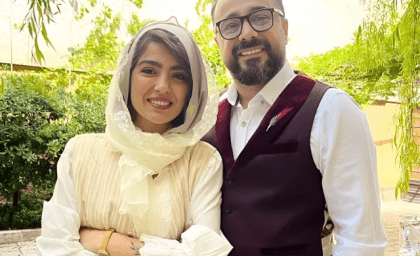 تبریک سالگرد ازدواج خاص مونا کرمی به سپند امیر‌سلیمانی + فیلم
