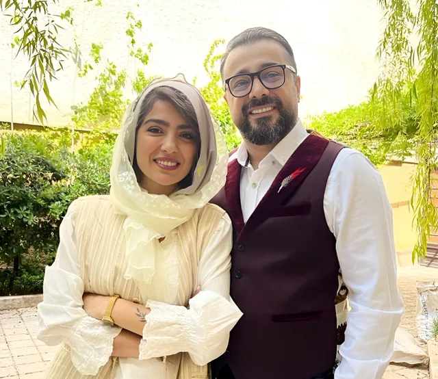 تبریک سالگرد ازدواج خاص مونا کرمی به سپند امیر‌سلیمانی + فیلم