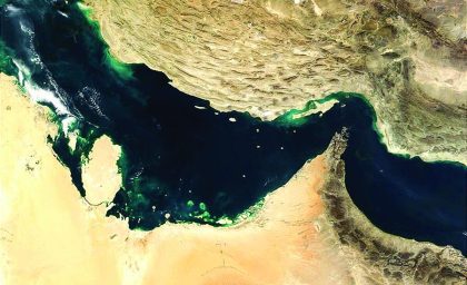تنگه هرمز: نگین استراتژیک خلیج فارس در تصویر ماهواره‌ای!