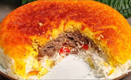 جوجه لاپلو؛ غذایی متفاوت و راحت+فیلم