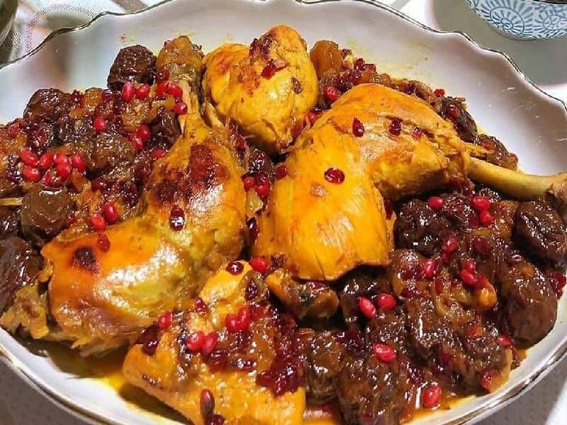 روش تهیه یک غذای شمالی با مرغ