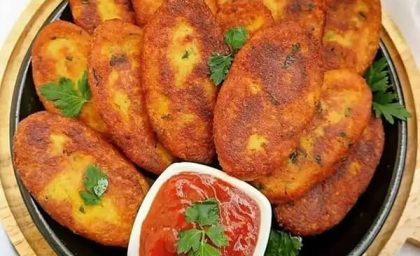 طرز تهیه شامی مرغ تند با ادویه های معطر و لپه؛ یک غذای خوشمزه و خانگی