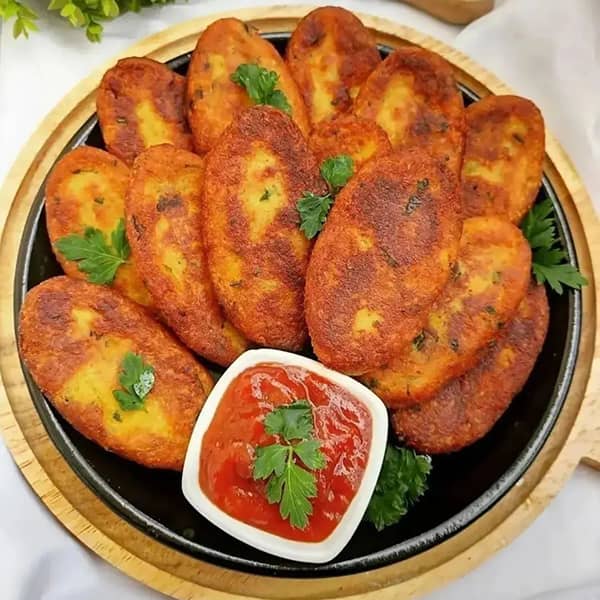 طرز تهیه شامی مرغ تند با ادویه های معطر و لپه؛ یک غذای خوشمزه و خانگی