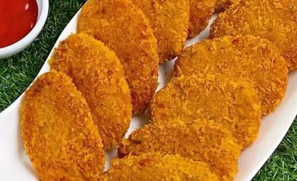 طرز تهیه کوکوی مرغ سوخاری خوشمزه + فیلم