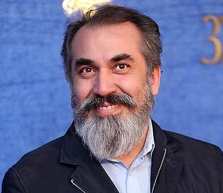 قاب یادگاری سیامک انصاری و خانم مجری